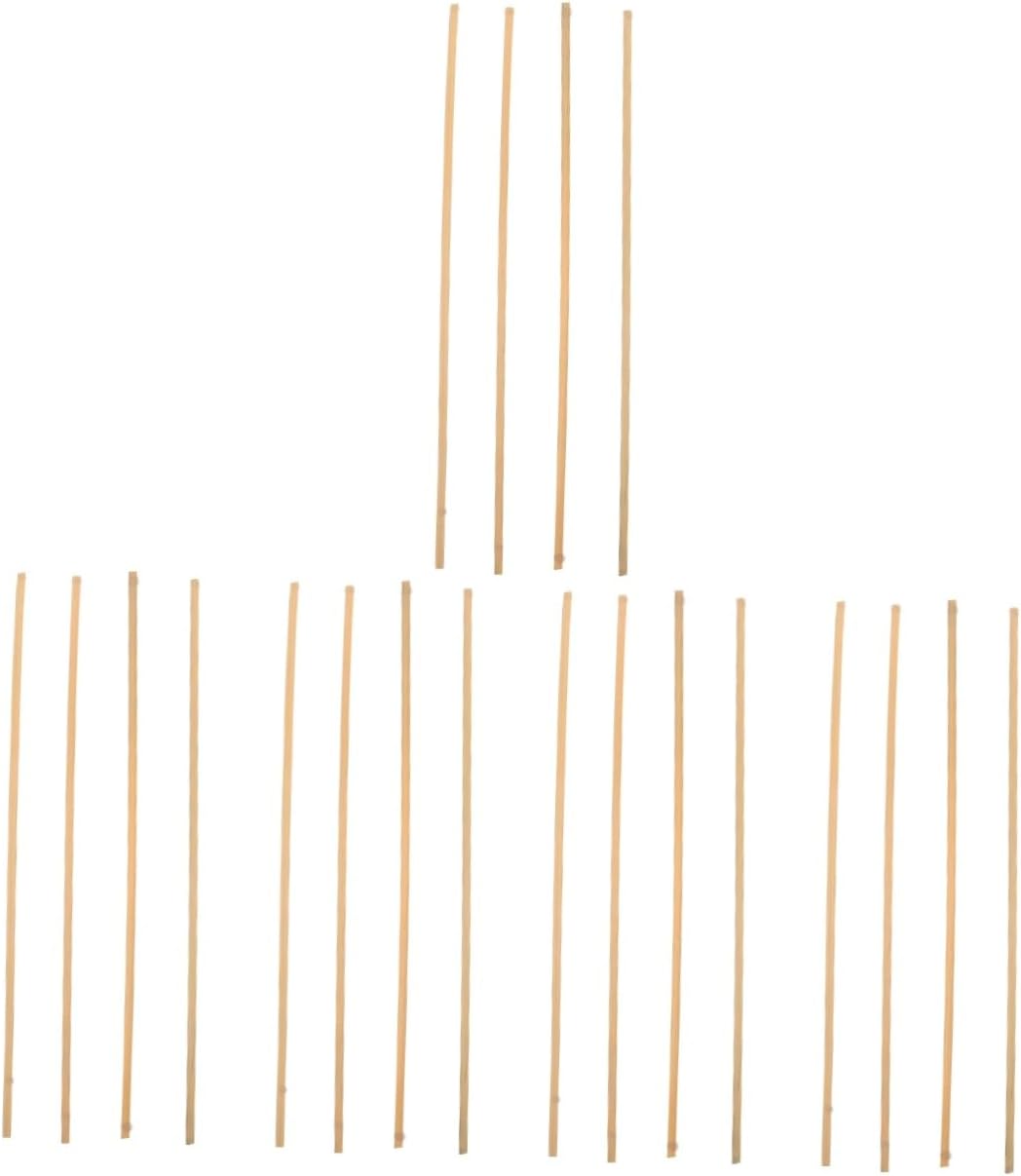 TEHAUX 20pcs Wide Rattan Weaving Strips Craft Materials for Handmade Baskets Versatile Weaving Supplies for Art Projects and Home Decor