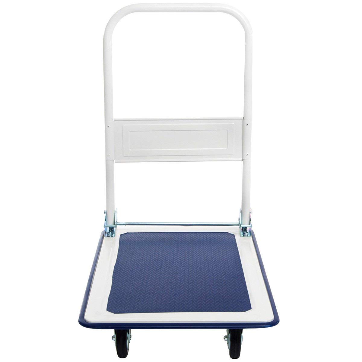 GoplusFolding Platform Cart 330LBS Rolling Flatbed Cart Hand Platform Truck Push Dolly for Loading 330 LBS Platform Cart 1