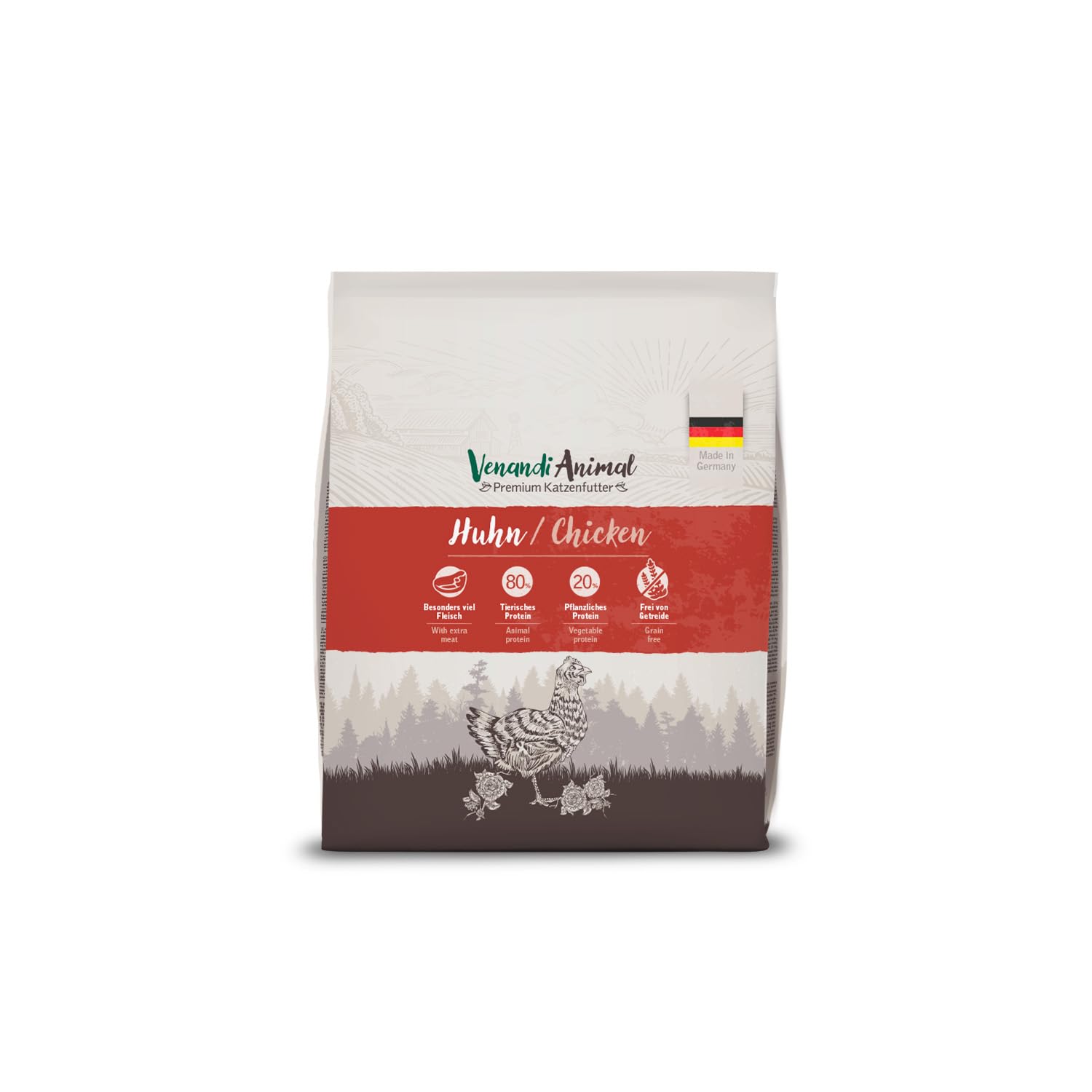 Venandi Animal - Dry Cat Food - Chicken 0,3 kg