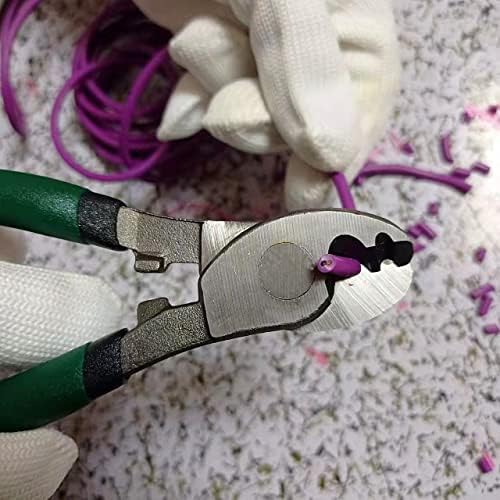 BJMHWPOP Cable Cutter Pliers 6inch Cable Cutting Pliers with PVC Grip Heavy Duty High Leverage Cutters for Aluminum, Copper, Communications Cable