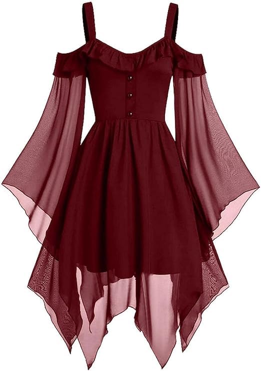 Déguisement Halloween adulte femme et robe médiévale de princesse elfe