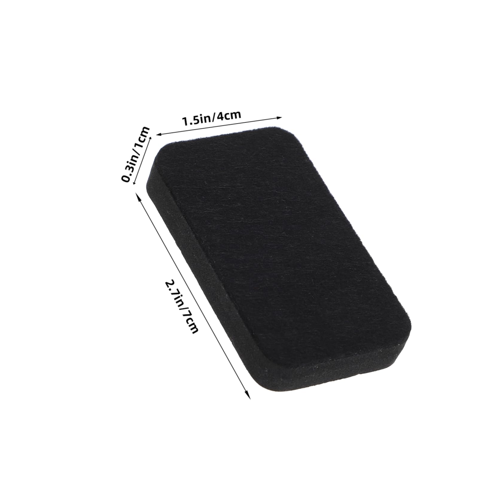VILLCASE 60piezas Magnéticos Para Erasers De Eva Para y Aula Limpiadores De Secos y Para Tableros Magnéticos