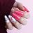senvenski Pink Gel Nail Polish Kit - UV/LED Soak Off Nail Art Set with Nude Light Baby Hot Bright Pink Colors | Manicure Gift Kit for Women Salon Home Use (CS2-020)