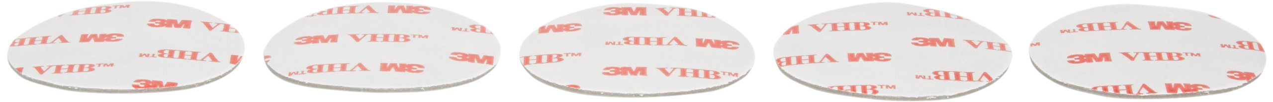 3MVHB Tape 4941, 0.5" diameter in circles (5/pack)
