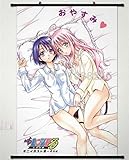 Anime family Home Decor Anime to love-ru Lala & Yui POSTER WALL Scroll sexy Cosplay Art