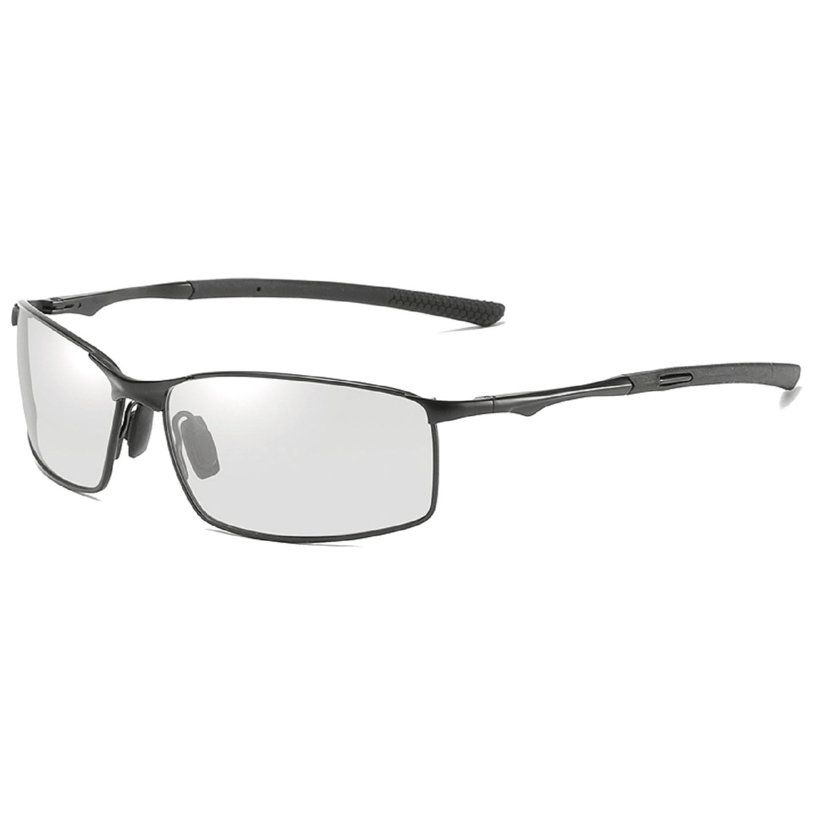 mincl Safety Reading Glasses for Men?Sports Style Blue Light Blocking Readers with Anti Glare Filter Lightweight Eyeglasses N45 (black, 1, x)