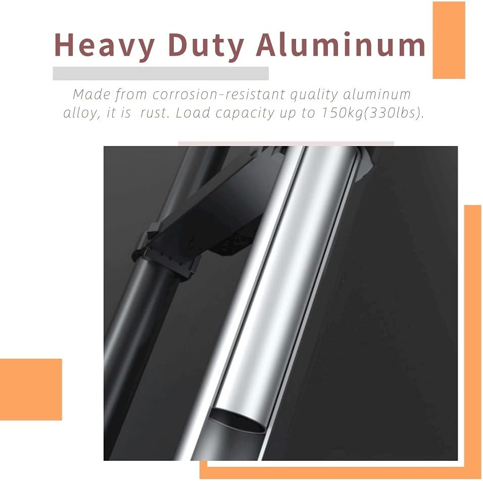 Aluminum Telescopic Ladder with Hook Extendable Folding Ladder for Home Attic Mobile Home Outdoor Roof Sturdy Extension Ladder with Adjustable Height