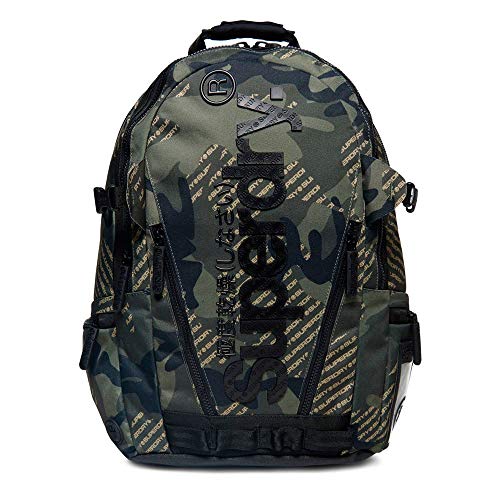 Superdry Mochila Camo Logo Tarp Verde Hombre