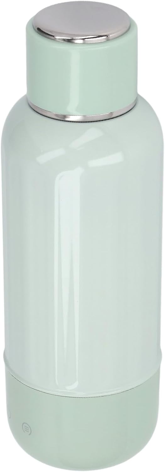 Luqeeg 316 Stainless Steel Travel Electric Kettle, Portable Hot Water Boiler Bottle with Cordless Heating, Constant Temperature for Outdoor, Trips, Daily Commutes