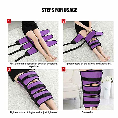 Sangles de redressement pour équipement de correction O/X des jambes arquées
