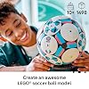LEGO Editions Soccer Ball - Building Toy for Kids - Collectible Sports Decor for Boys & Girls, Ages 10+ Includes Micro Stadium - Gift Idea for Birthdays - 43019