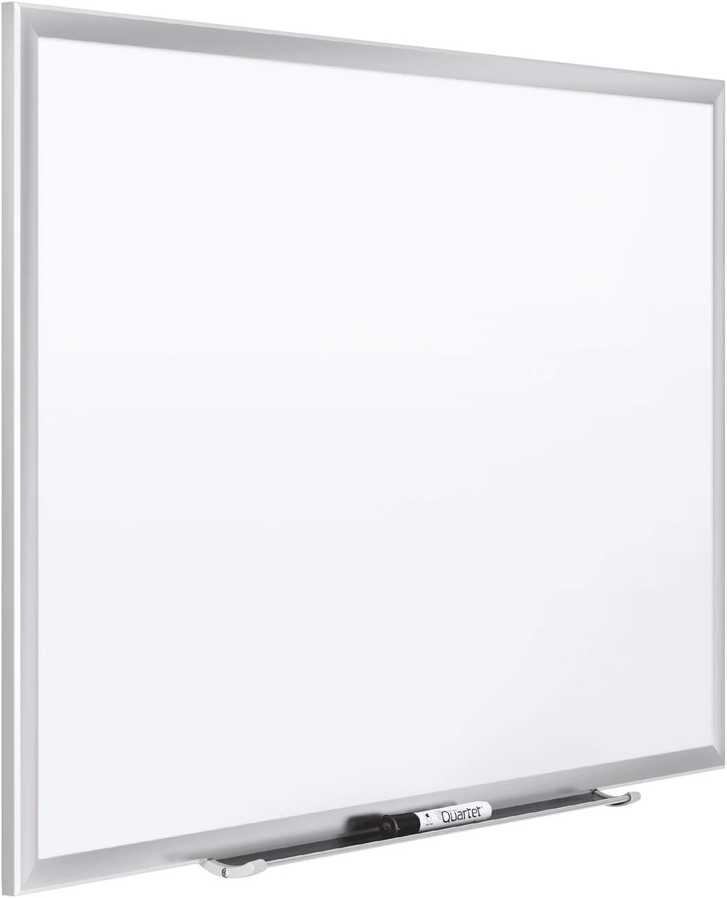 Quartet Magnetic Porcelain Whiteboard, 5' x 3' White Board, Premium, Duramax, Silver Aluminum Frame (2545) Silver 5' x 3'