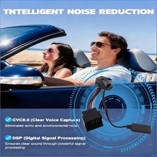 Wiązka Przewodów Radia Stereo, Akozon Samochodowy Adapter Audio Bluetooth 5.0 Kabel AUX Pełna Wiązka Przewodów dla Opla Agila CD70 CD30 CDC 40 Opera DVD 90