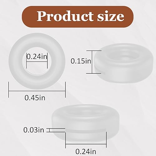 Miniatura 3 de SMARTTOP 14paris - Agarres redondos de silicona para las patillas, cómodos y antideslizantes para las orejas, para niños y adultos, lentes de sol