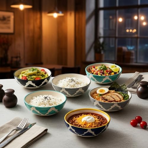 Image of Kitchen Counter Dip Bowls for Entertaining and Parties Easy to Stack, Serve, and Wash - Suitable for Daily Use and Quick Meals Lightweight - Housewarming Dishwasher Safe (Random, Set of 4)