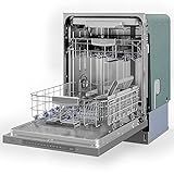 Midea Stainless Steel 24 Dishwasher with Pocket Handle, Wi-Fi, and 45 dBA