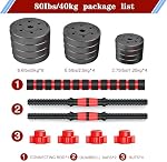Dumbbells Weight Set for home gym dumbellsgym set haltere et poids Exercise & Fitness Dumbbell free dumble adjustable as a barbell pair 3 in 1 neoprene bars for men and women Training Equipment