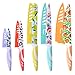 UPTRUST 10-piece Stainless Steel Kitchen Knife Set, Nonstick Coated with 5 Blade Guard, Multicolored Fruit Knives, Pioneer Woman Knife Sets
