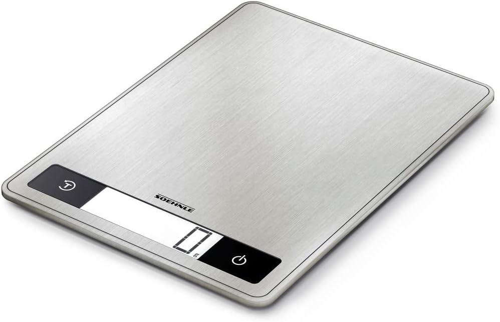 Soehnle Page Profi 200, Digital Food Scale, Extra Large Parcel and Kitchen Weighing Scale with Large 22 mm LCD Screen, Food Scales Weighing up to 15 kg