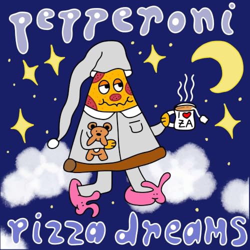 『Pepperoni Pizza Dreams: food whispers for sleep』のカバーアート