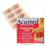 Acumed Magnetic Patches - Advanced Magnetic Therapy for Pain Relief | Featuring Zinc & Copper | Versatile and Discreet Magnet Therapy Plasters for Body Aches & Pains | (3 Pack of 8)
