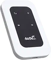 Tangxi Hotspot Móvel Portátil 4G/5G, Roteador Sem Fio Modem 5G Com Slot para Cartão SIM, 300 Mbps de Alta Velocidade, 10 Dispositivos Conectados, Bateria de 2100mAh, Dispositivo Wi -Fi