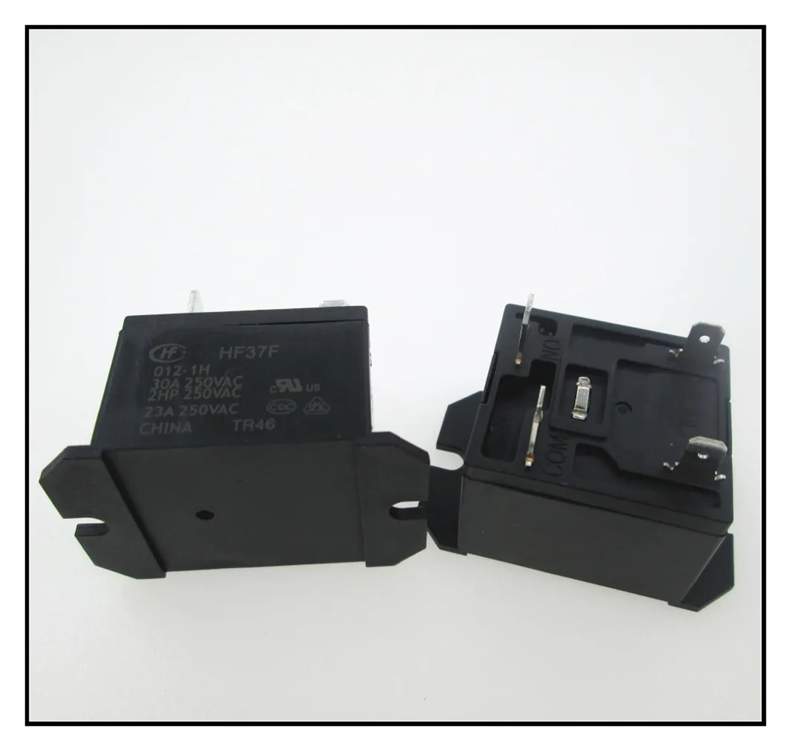 OSHZIKJII Relay HF37F-012-1H JQX-37F-012-1H 12V 12VDC DC12V 30A 250VAC 4PIN(5PCS)