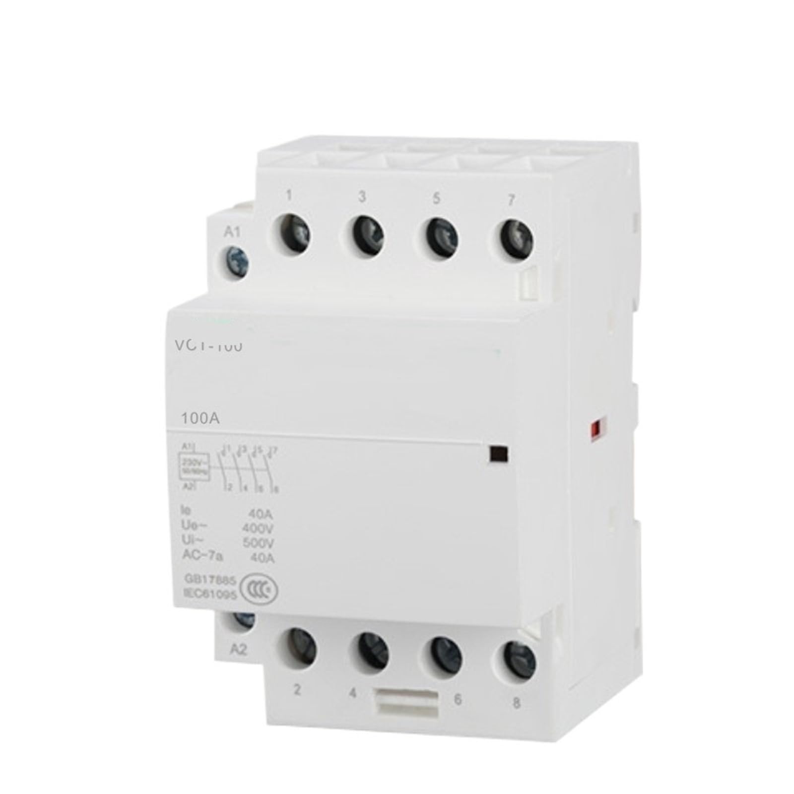 Contacteur modulaire 100A pour automatiser le chauffage de forte puissance et la charge de voiture
