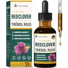 Pure Liquid Drops, Red Clover Extract for Hormone Harmony, Menopause Support & Bone Health Support. 2oz