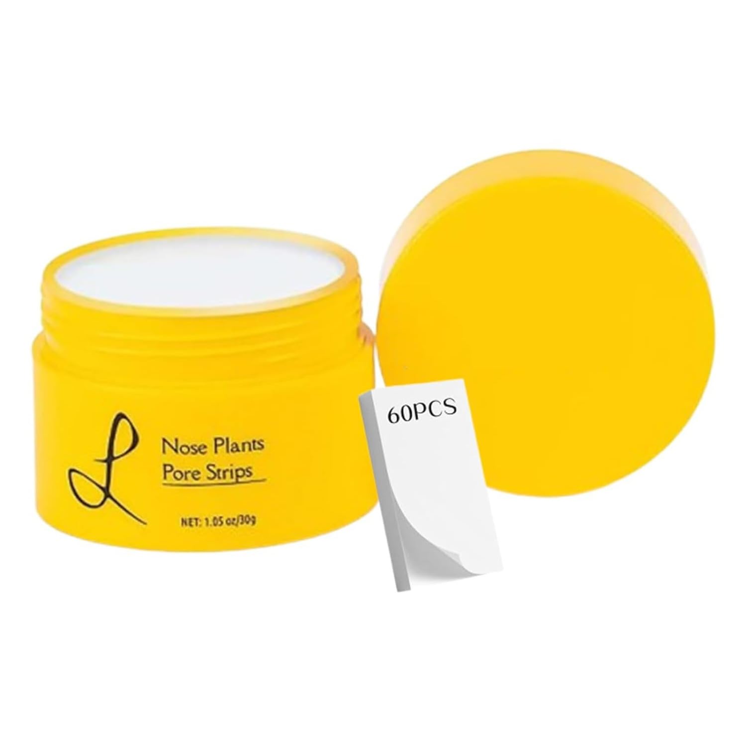 NAMINA Nose Pore Strips, Deep Cleansing Pore Strips, Blackhead Remover, Nose Plants Pore Strips with 60pcs, Blackhead Remover Peel Off Mask Face & Nose (1PC)