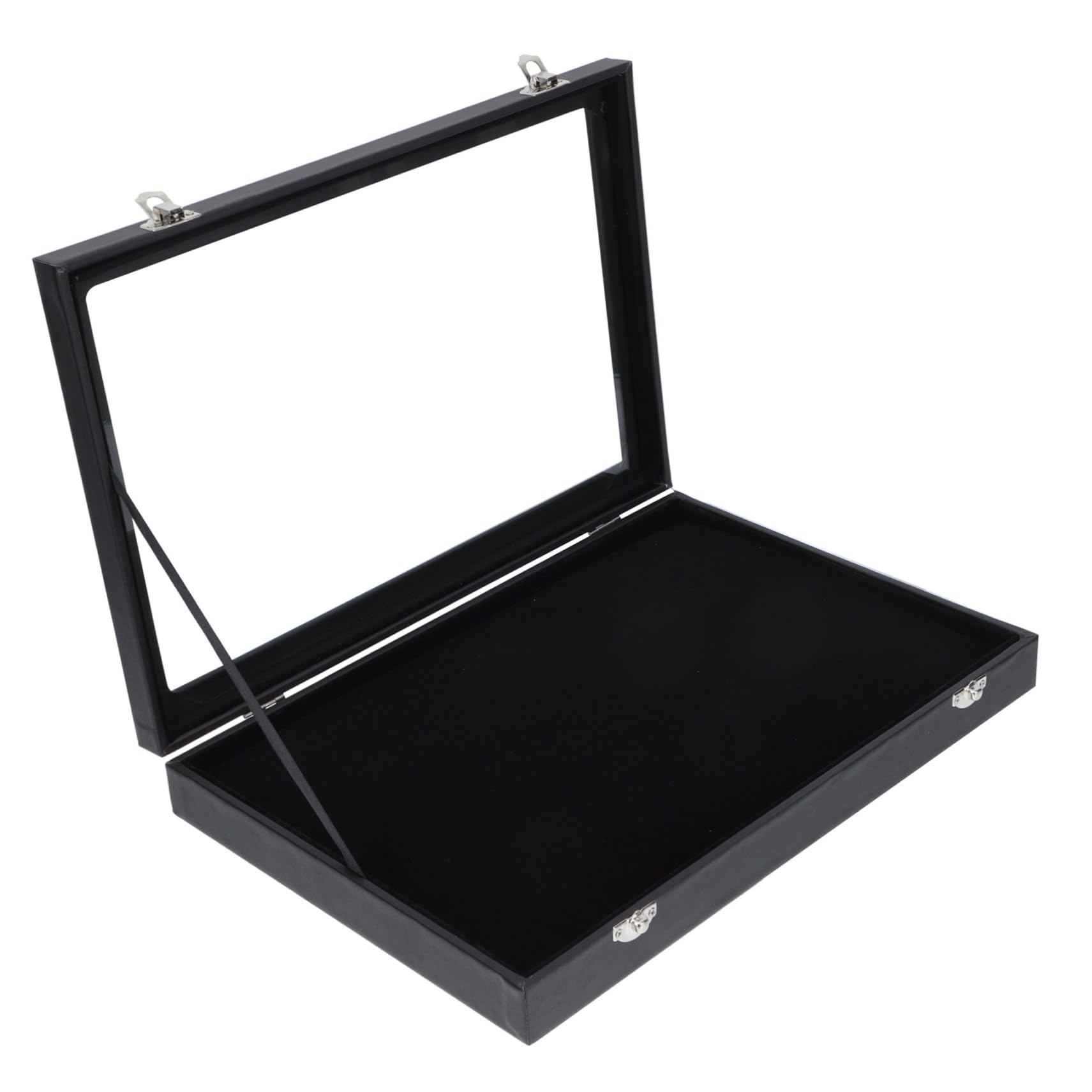 Boîte en bois pour broches 35x24 cm cadre d'affichage médailles vitrine bureau