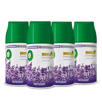 Airwick Freshmatic Profumatore Automatico - 2 Ricariche Lavanda, 250 Ml, Neutralizza Odori, 70 Giorni - Foto 8