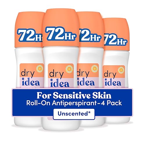 Dry Idea Unscented Roll On Deodorant & Antiperspirant for Women