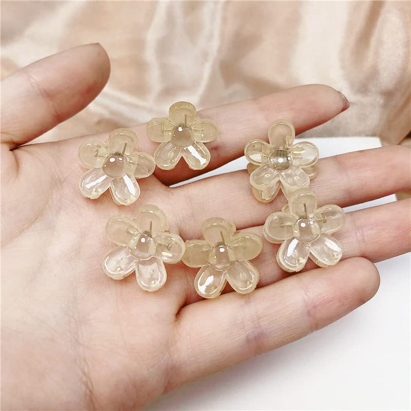 InSowni Haarspangen Set – 20 Stück, Bunte Gänseblümchen & Sonnenblumen, Aus Kunststoff, Rutschfest Für Kinder & Frauen