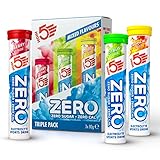 HIGH5 ZERO Electrolyt Tabletten mit Vitamin C | Zuckerfrei und ohne Kalorien | 3er Pack (3 x 20 Tubes) | Beere, Zitrus und Tropische Früchte Geschmack, 310 g