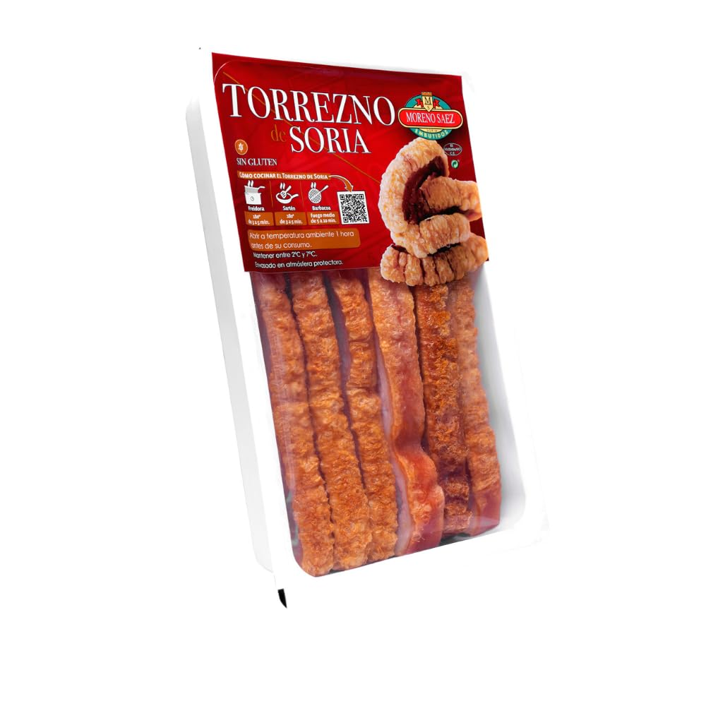 Torreznos de Soria Preparados - Envío 24 h - Listo para Freir -Panceta Semicurada y Adobada- Fácil de preparar. Medalla de Oro -Seleccionados por Cosecha Privada (4 x Pack 400g) — view 2