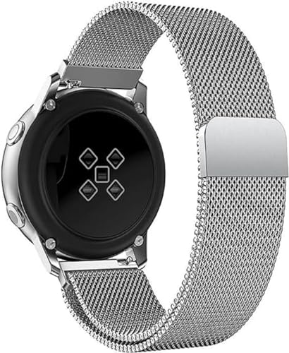 Image of 22 MM Strap, Compatible with Galaxy Watch 3 45mm /Sam-sung Galaxy Watch 46mm /Gear S3 Frontier /Classic Band, 22mm Stainless Steel, Metal Strap for Galaxy Watch 46mm Smartwatch
