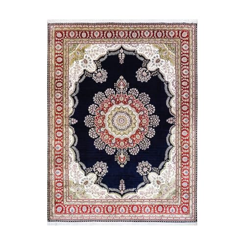 Yilong Carpet 9x12ft Large Handmade Silk Area Rug Home Decor