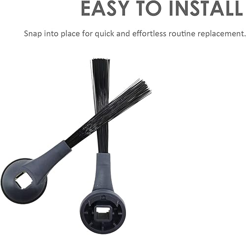 Miniatura 2 de Paquete de 6 cepillos laterales para Shark AI AV2501S, AV2501AE, RV2502AE, RV2520AOUS, AV2510AOUS Kit de accesorios de repuesto para aspiradora robot