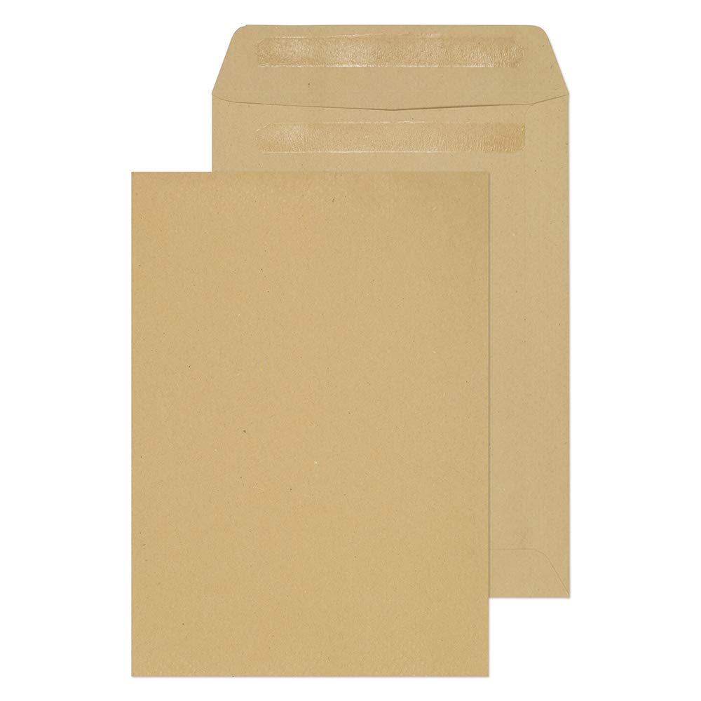 ValueX Everyday Envelopes C5 Manilla Pocket Plain Self Seal 120gsm
