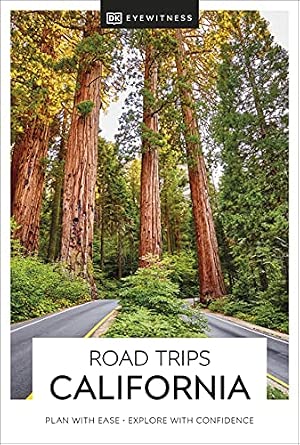 DK Road Trips California Revised Edition book cover