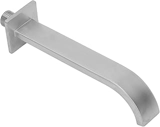 Wall Mount Bathroom Sink Faucet, Stainless Steel Touchless Bathroom Faucet Automatic Sensor Wall Faucet for Bathroom