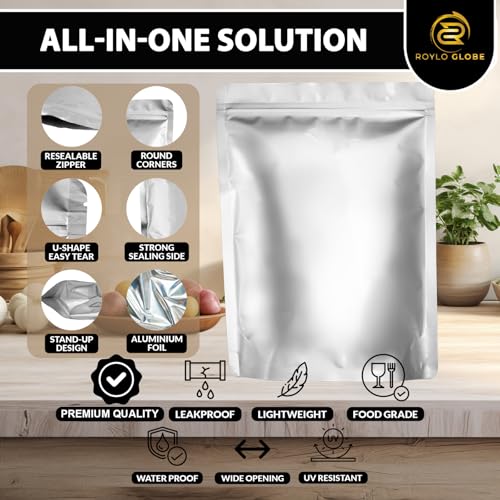 120 Mylar Bags with Oxygen Absorbers
