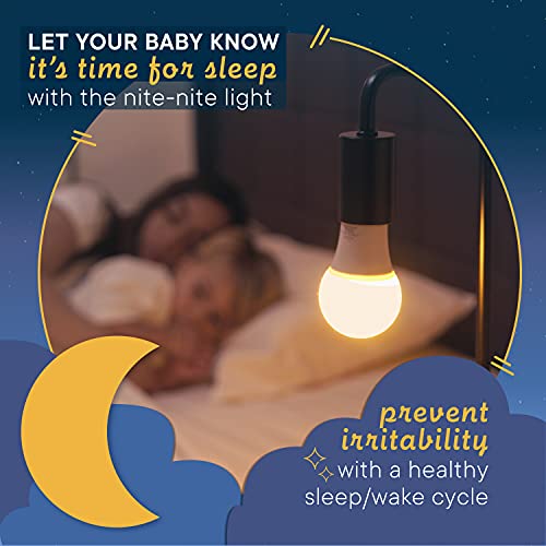 Nite-Nite Light Bulb. Natural Baby Sleep Aid. Promotes Healthy Sleeping Habits For Baby And Mother | Certified By The National Parenting Center. (E26 (Standard)) Pack Of 1 (Pack Of 1) #TOP2
