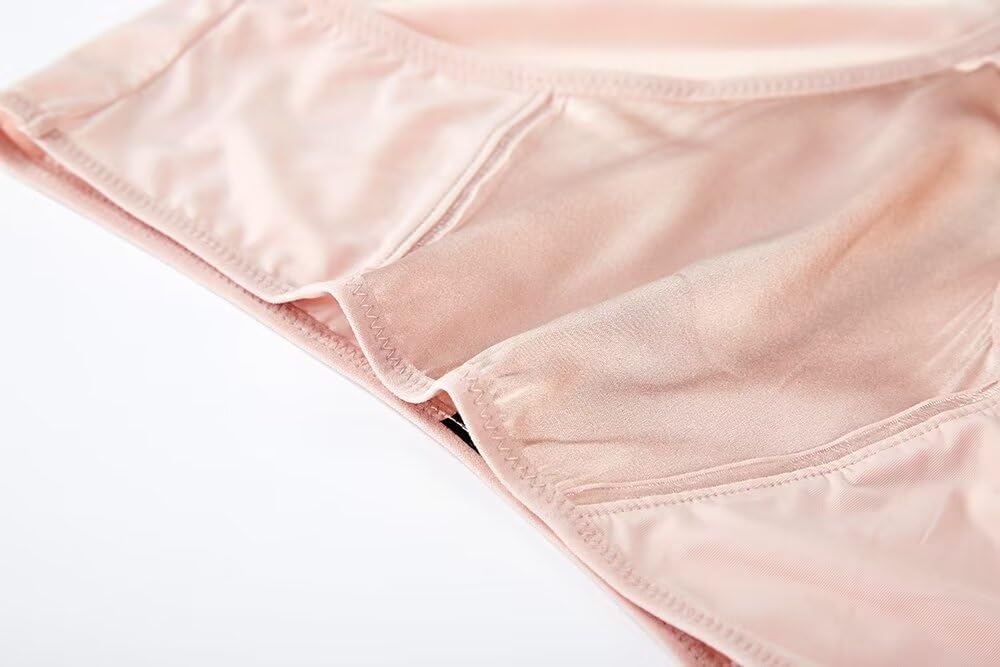 SilRiver Women's Silk Spandex Panty Briefs Travel Hipster Bikini Underwear Breathable Summer Underpants - Image 5