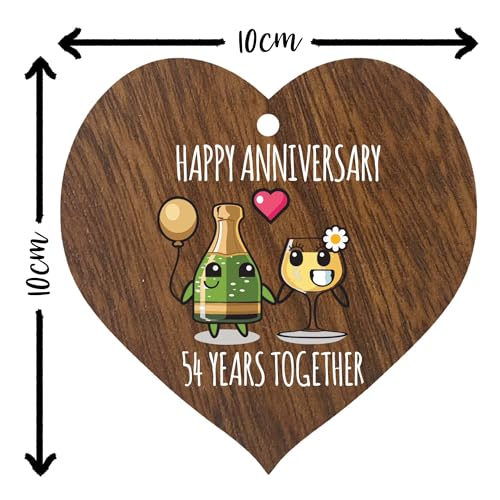 Compare Prices For Regalo 54 Anniversario Di Matrimonio Co. Across All European Amazon Stores