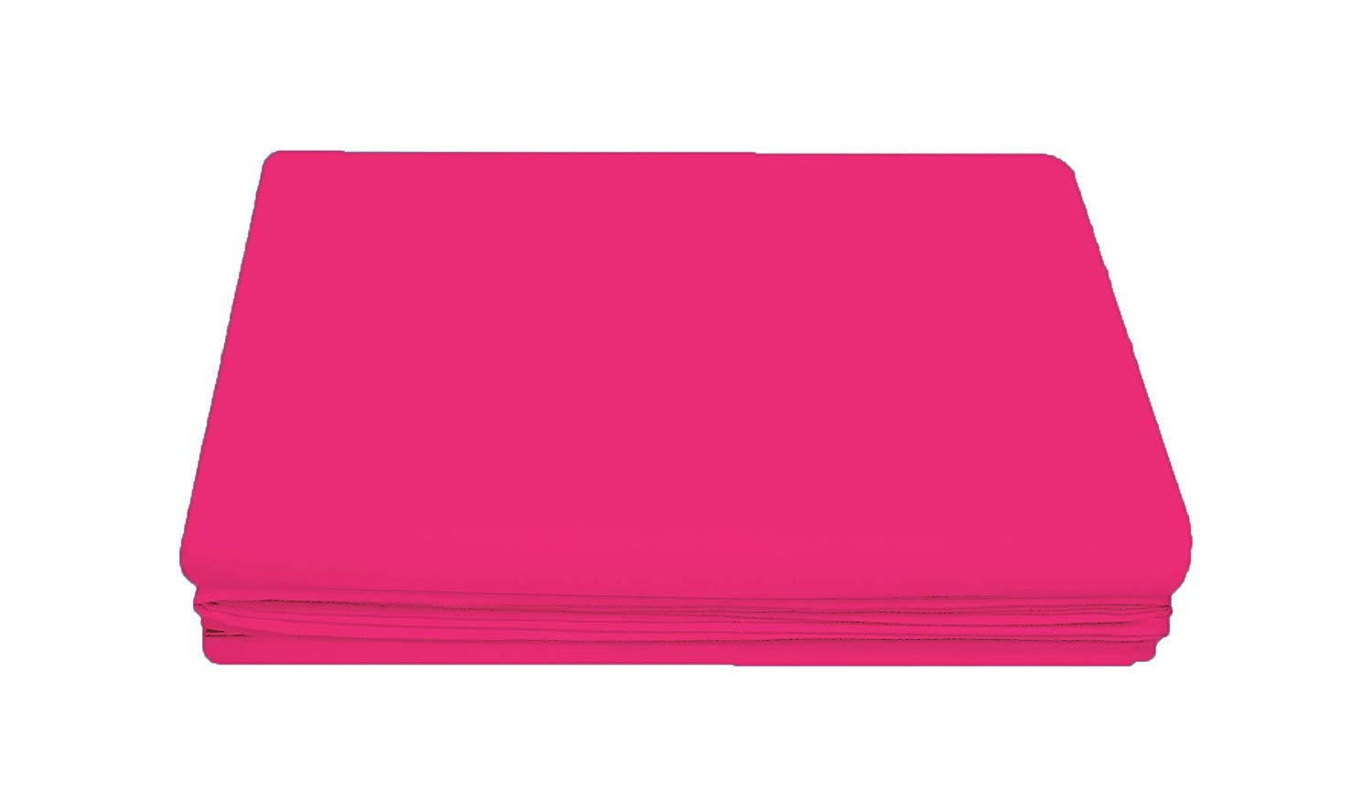 Plain Polycotton Non Iron Flat Sheet/Pillow Pair Case Easy case (Fuscia, Pillow Pair) โ image 1