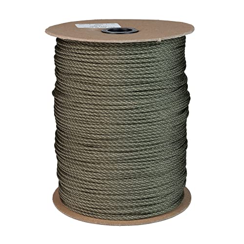 Paracord Planet 550 Paracord - Certified Type III MIL-C-5040 Parachute Rope