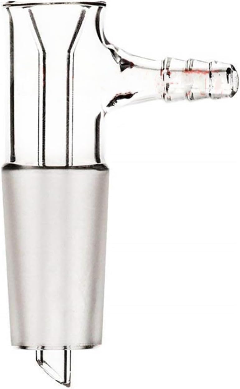 Lab Funnel 1pcs 60ml,24/40,Glass Buchner Filter Funnel,3# Coarse Filter,Vacuum Hose Connection