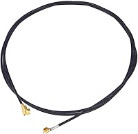 Vista 5 de onelinkmore U.FL - Cable U.FL macho a hembra, cable coaxial WiFi de baja pérdida, cable de extensión coaxial UFL/u.fl RF de 23 pulgadas, paquete de 2